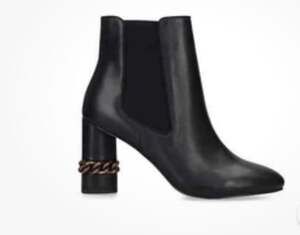 Kurt Geiger London Raquel Leather Ankle Boots 7.5W